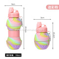 Silicone Easter eggshell foldable Bottle